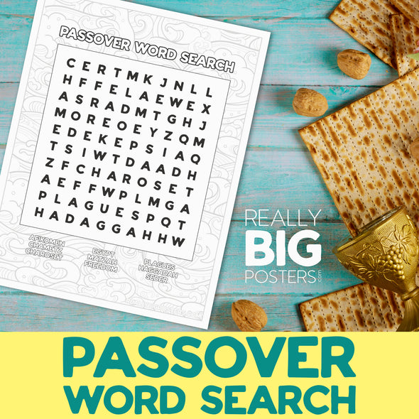Passover Word Search **Instant Digital Download**